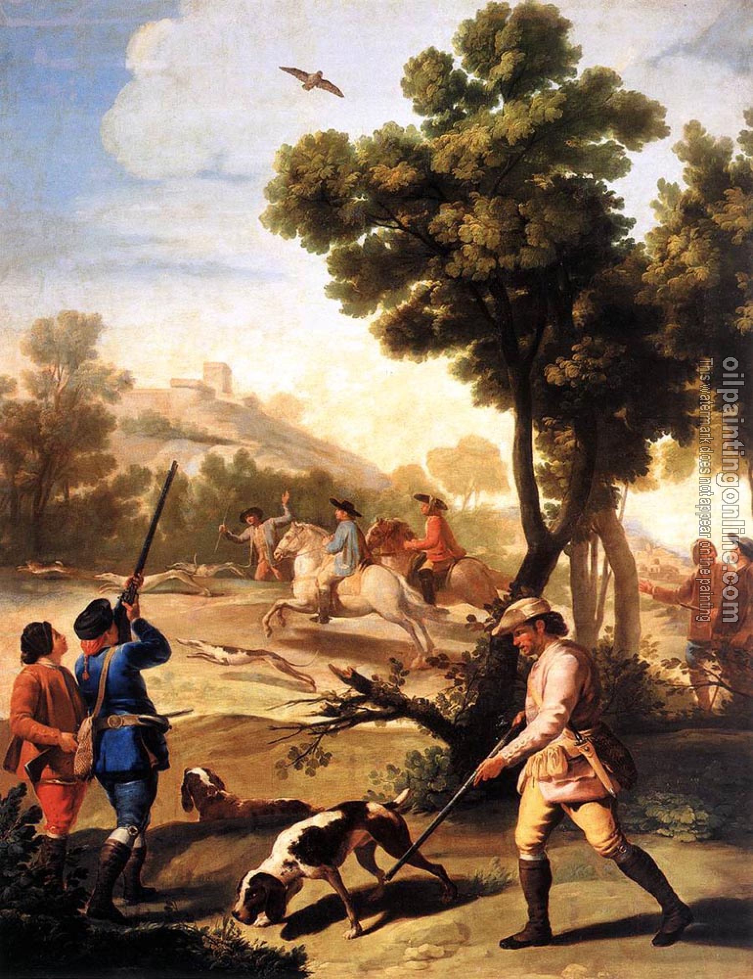 Goya, Francisco de - The Quail Shoot